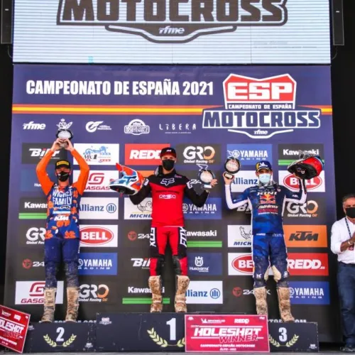 El gallego Rubén Fernández se proclama campeón de España de Motocross MX2 en Motorland Aragón. El gallego Rubén Fernández se proclama campeón de España de Motocross MX2 en Motorland Aragón.